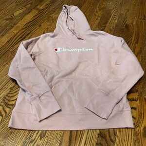 Champion Athleticwear Mauve Hoodie, Size S